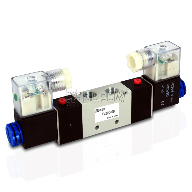 Airtac-type-5-ports-solenoid-valve-4V200-series-4V210-4V220-4V230C-4V230E-4V230P